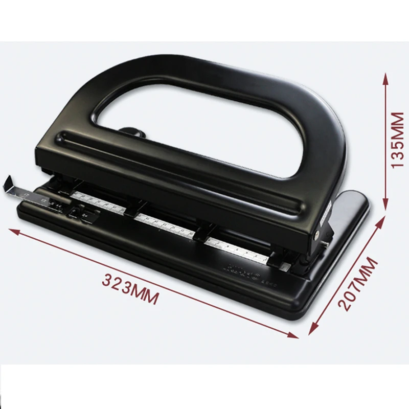 Adjustable 3/6-Hole Punch Round Hole Adjustable Distance 3/4/6 Holes  Loose-leaf Paper 10 Sheets of Paper A4 Binding - AliExpress