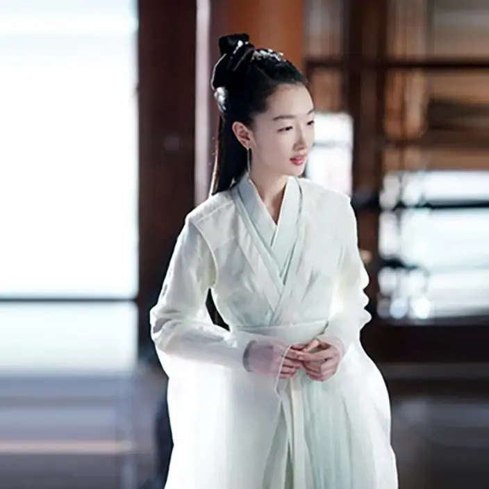 Многофункциональный Женский костюм неувядающей Феи для драмы, старинная любовь, поэзия, сценическая одежда принцессы ханьфу от Zhou Dongyu