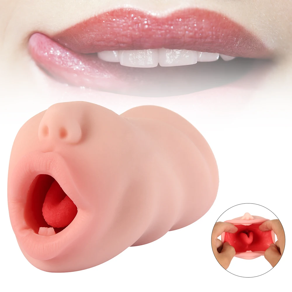 Новый реалистичный Мужской мастурбатор Aritificial оральное влагалище карман