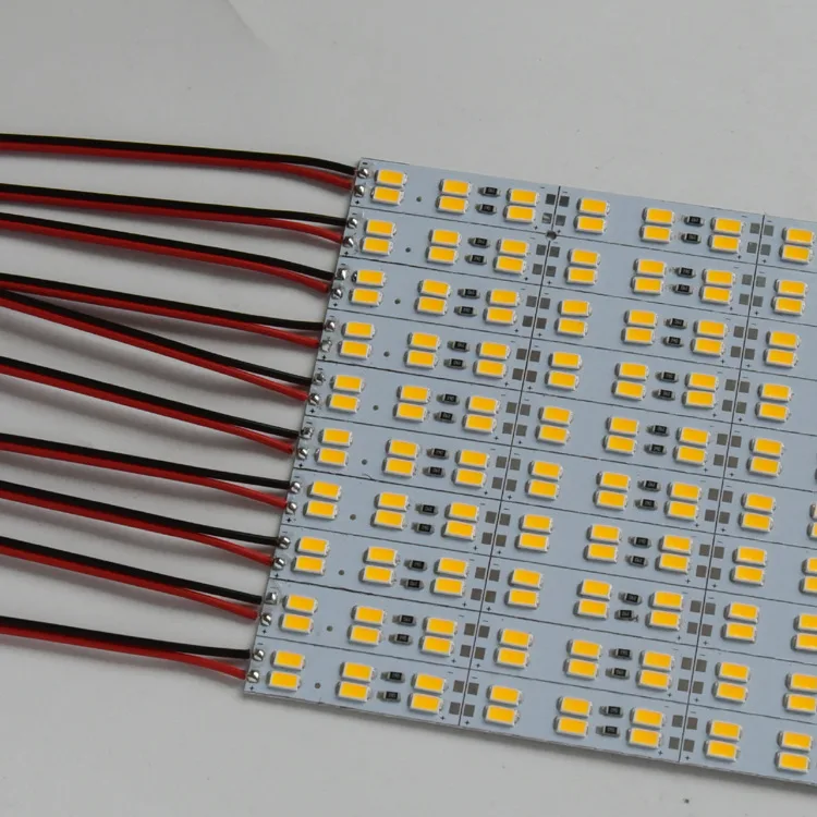 10 шт. супер яркий светодиодный жесткий бар свет DC12V 50 см 36 LED SMD 5630 Алюминий сплава светодиодные полосы света для Кабинета