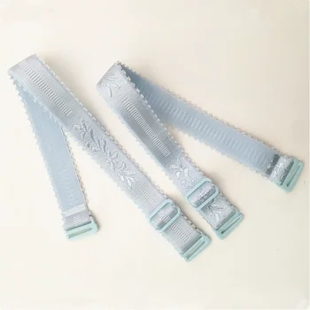 

1 Pair 1.8cm Width Women Slip Resistant Bra Straps Girls Double Shoulder Elastic Lady Bra Strap Intimates Accessories