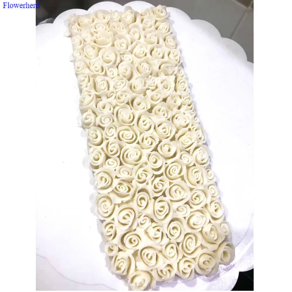 New 3D Rose Bride Wedding Dress Fondant Cake Silicone Mold Wedding Decoration DIY Chocolate Mold Cake Decorating Tools