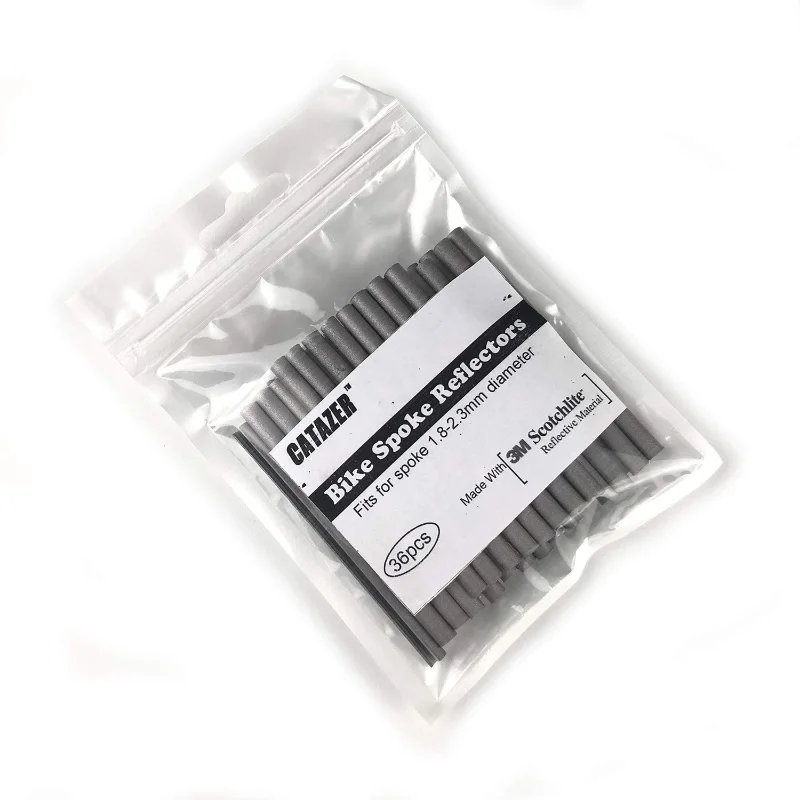 36 Pcs Bike Bicycle Wheel Spokes Reflective Sticker Spoke Reflector Rim Spoke Mount Tube Warning Light Strip Safety