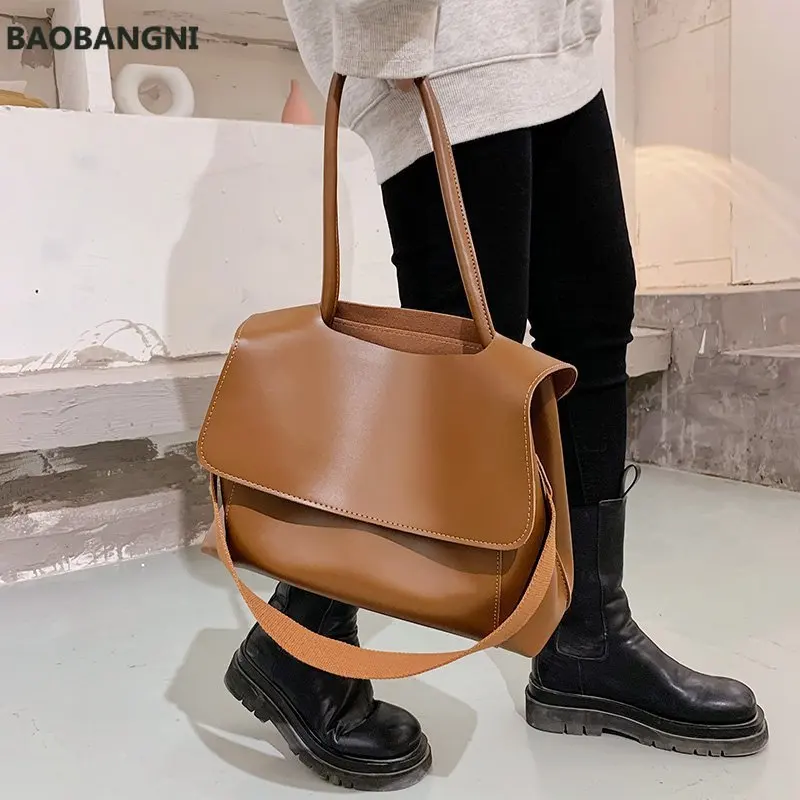 

Vintage High-capacity Designer PU Leather Crossbody Bags For Women Women's Trend Handbags Trending Cross Body Bag