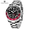 Steel black red
