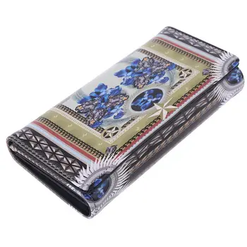 

Women Ladies Leather Flower Wallet Long Purse Card Phone Holder Case Clutch Handbag
