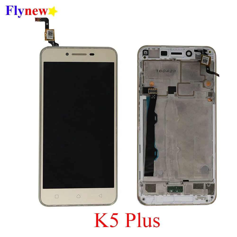 5-дюймовый ЖК-дисплей для Lenovo Vibe K5 Plus A6020A46 сенсорный экран в сборе запасные части с