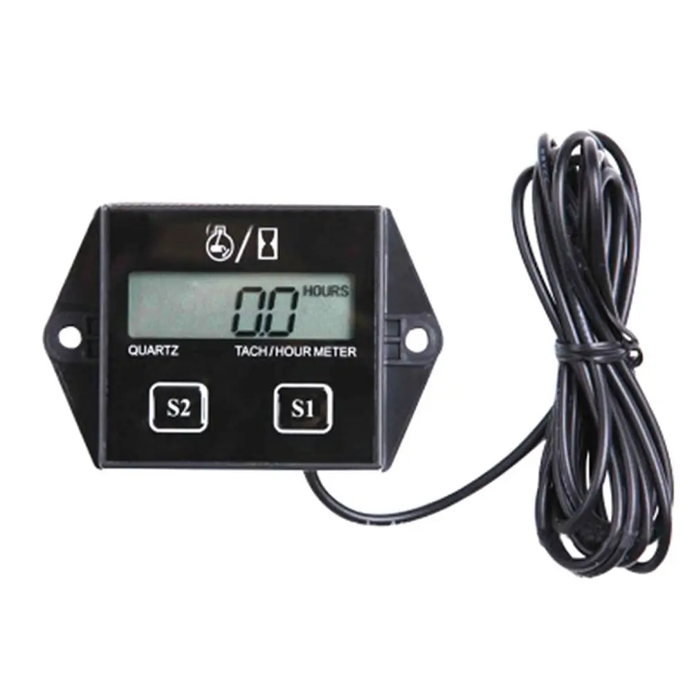 Petrol Engine Tachometer Timer Abs Inductive Design Lcd Display Low Voltage Can Set The Speed Mode 1 Pcs | Автомобили и мотоциклы