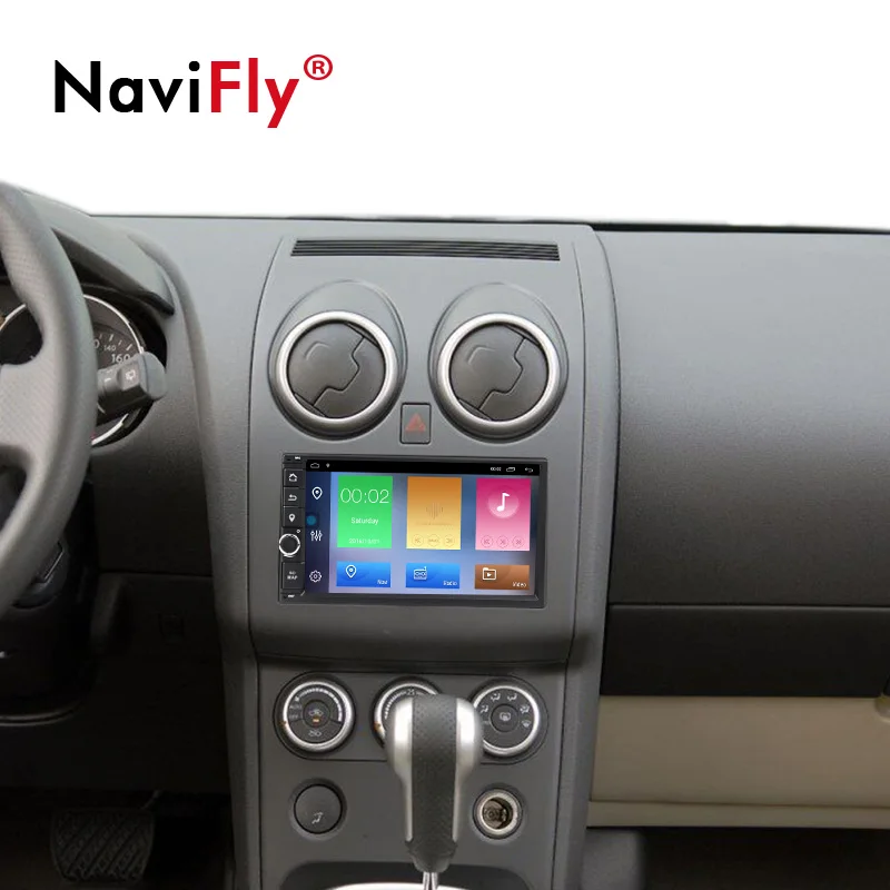 Excellent Navifly Car Multimedia Player 2 Din Android 9.1 Car Stereo Universal Car Radio DVD GPS HD BT  For Volkswagen Nissan Toyota kia 5