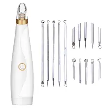 Пылесос для удаления угрей, удаления пятен, пор с 5 шт., набор инструментов для удаления угрей