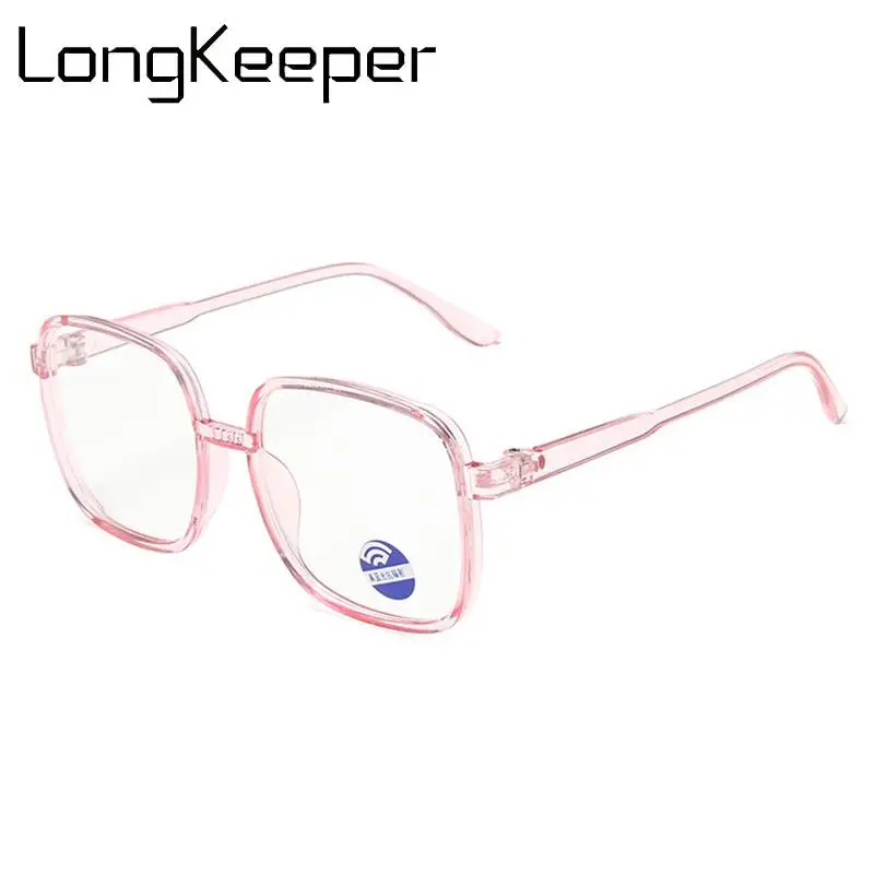 Детские очки LongKeeper с защитой от синего света детские большие квадратные