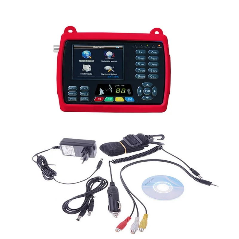 

Cable TV Signal Detection receiver WS6950 3.5 " satellite finder dvb-s ws6950 sat finder mepg2 Meter satlink 6950 digital signal