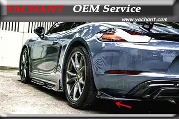 

Car-Styling Carbon Fiber Rear Spats Fit For 2017-2018 Cayman Boxster 718 ARMA Speed Style Body Kit Rear Spats 2 Pcs