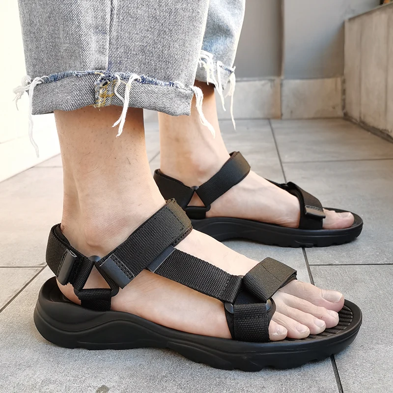 Tanie Męskie sandały proste buty na lato na co sklep
