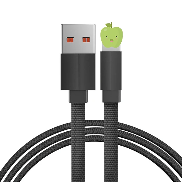 Кабель usb type-C для быстрой зарядки, 3 А, Микропровод для samsung, Xiaomi, huawei, кабель для синхронизации данных, кабель для быстрой зарядки мобильных телефонов - Цвет: B-B-Black-8-Pin