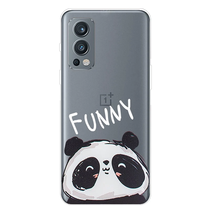 Cartoon Clear TPU Silicone Soft Case - Transparent Phone Cover