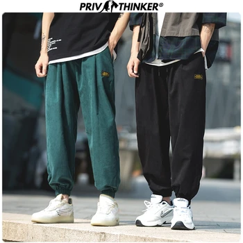 

Privathinker Men 2020 Autumn Ankle-length Pants Pants Mens Casual Hip Hop Safari Style Joggers Male High Street Clothes Trousers