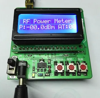 

Digital Display RF Power Meter -75~+16dBm Can Set Power Attenuation Ultra-small LCD Automatic Backlight