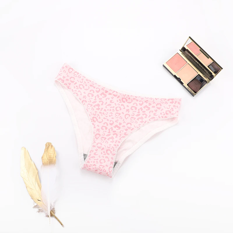 Горячее розовое сексуальное нижнее белье с леопардовым принтом женские трусики