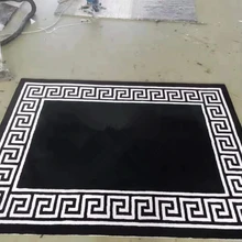 Индивидуальные дамские головы синий R05 акриловый ковер ручной работы для гостиной спальни модный журнальный столик диван ковер Индивидуальный размер/цвет