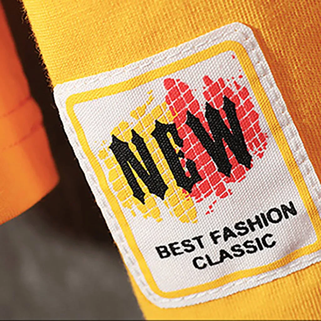 Mannen Herfst/футболка с надписью «Nieuwe Trend Mode Brief Afdrukken Losse Comfortabele Lange Mouwen»; повседневные топы; футболки