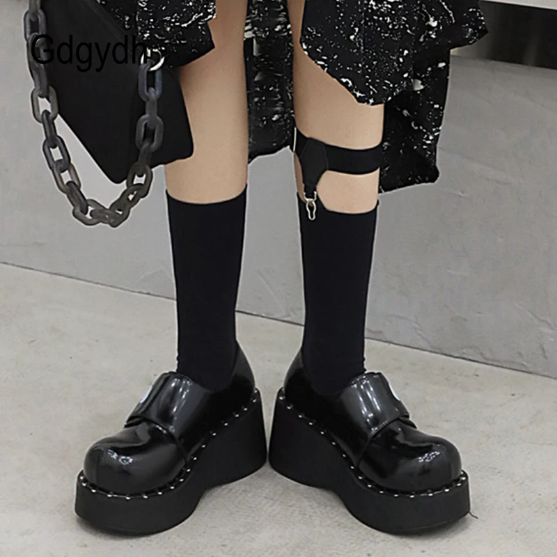 Platform Shoes Punk Pumps | Sweet Japanese Punk Shoes