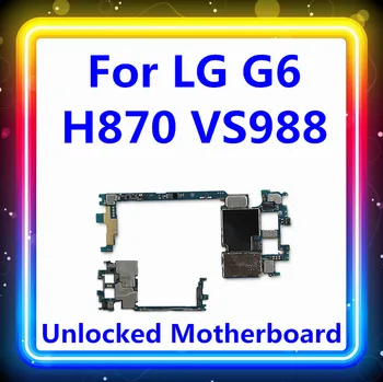 

For LG G6 Motherboard unlocked for LG G6 H870 H870DS VS988 motherboard Android panel with full chips mainboard replaced original