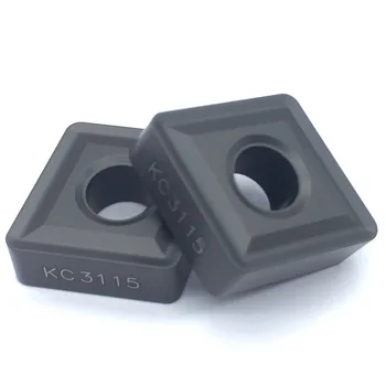 

10pcs/lot CNMG120412-UC KC3115 Milling Tool CNC External Turning Tool Hard Alloy Lathe Cutter Metal Lathe Tools