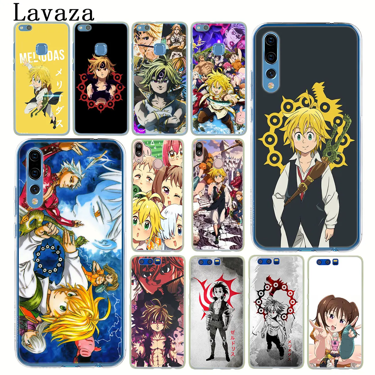 

Nanatsu no Taizai Seven Deadly Sin Phone Case for Huawei P30 P20 Pro P9 P10 Plus P8 Lite Mini 2016 2017 P smart Z 2019 Cover