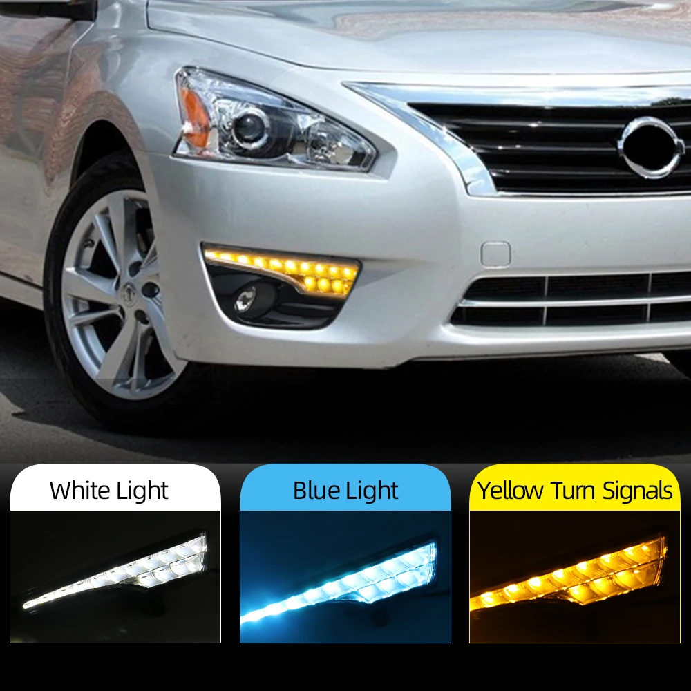 Автомобильная проблесковая 1 комплект drl для Nissan Teana ALTIMA 2013 2014 2015 2016 светодиодный