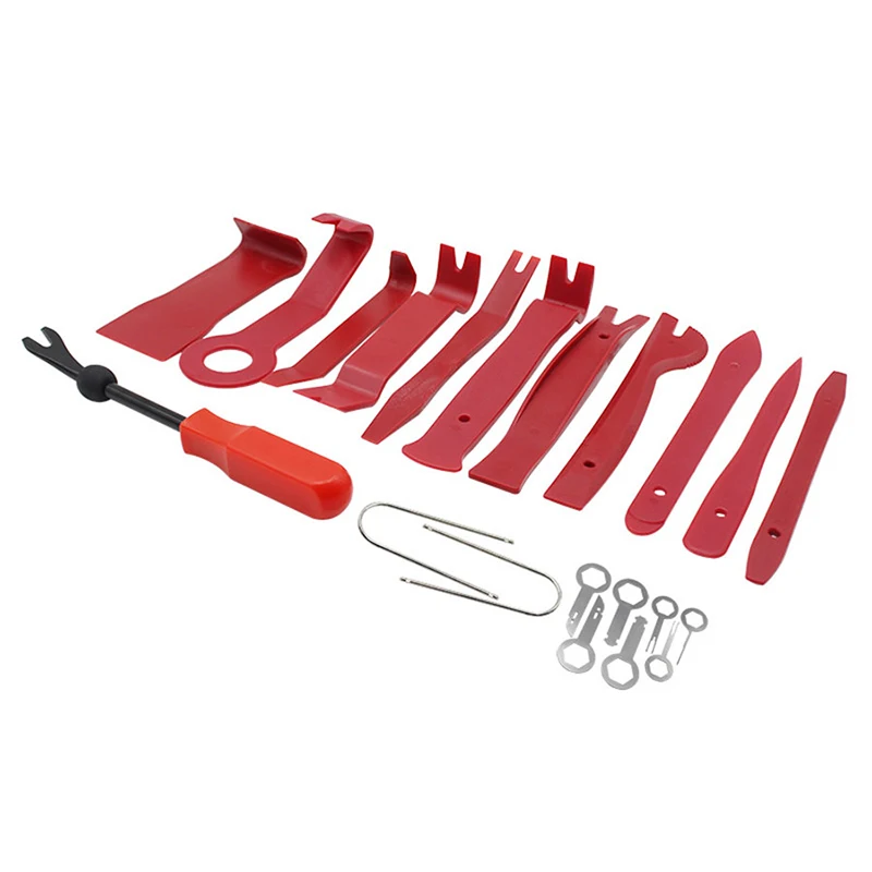 

21PCS Car Panel Removal Tools Kit Car Panel Dash Audio Radio Removal Installer and Repair Pry Tool Kits with Storage Bag