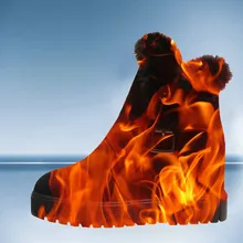 SAGACE Winter wild wedge with velvet boots thick non-slip warm women's short tube cotton boots solid color Zipper female boots