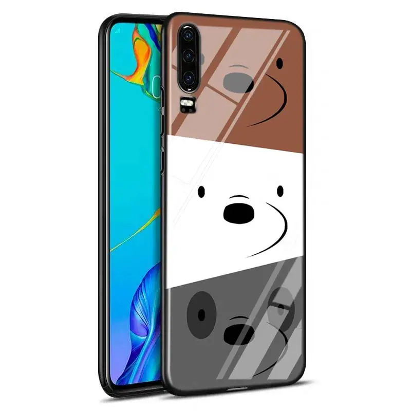 Милый вся правда о медведях для huawei P Smart Z плюс P30 P20 Pro P10 P9 P8 Lite Plus Супер Яркий глянцевый чехол для телефона чехол - Цвет: Style 04