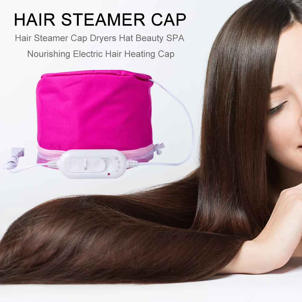 Electric Baked Oil Cap Hair Steamer Cap Dryers Hat Beauty Spa Nourishing  Household Portable Hair Heating Cap Styling Cap - Caps(hair Coloring) -  AliExpress