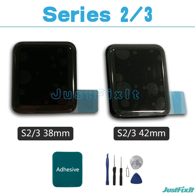 ЖК-дисплей для Apple Series3 38 мм/42 мм для Apple Watch Series 3 ЖК-дисплей сенсорный экран дигитайзер 38 мм/42 мм Pantalla Замена