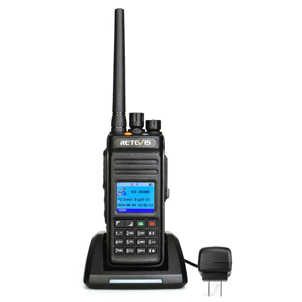 Retevis RT83 DMR цифровая рация(gps) IP67 водонепроницаемый пылезащитный UHF Ручной любительский Открытый двухстороннее радио+ программный кабель