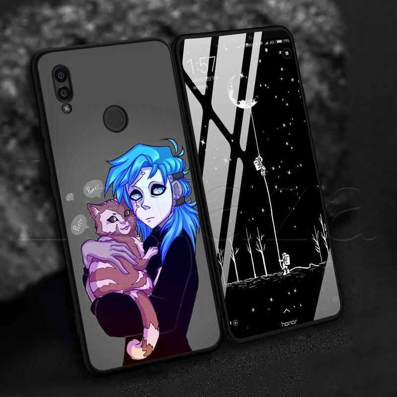 Мягкий силиконовый чехол Lavaza Sally Face для Honor Note 6A 7A 7X 8A 8X 8C 9 9X 10 20 20S 9A 10X Y6P Pro