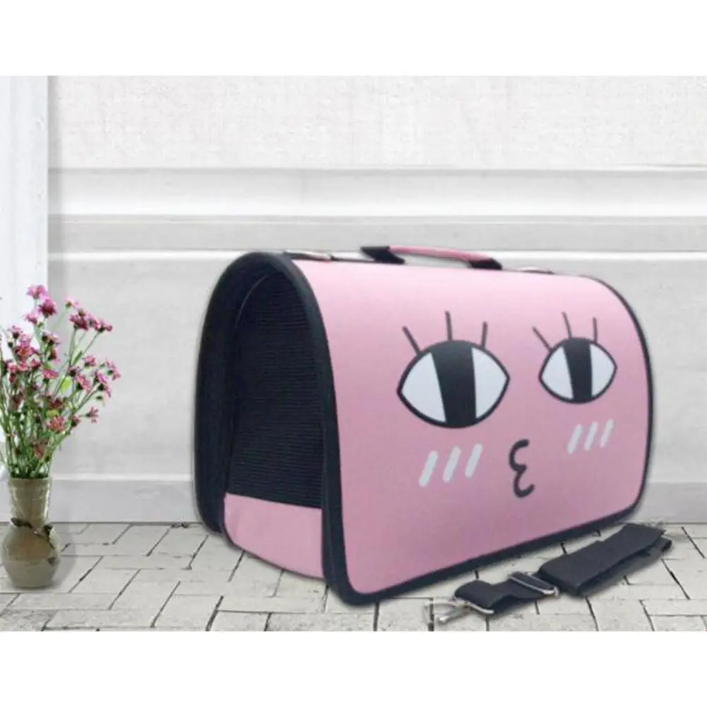 Breathable Folding Shoulder Bag for Pet Dog Cat Outdoor Travel Breathable Pet Dog Carrier Bag