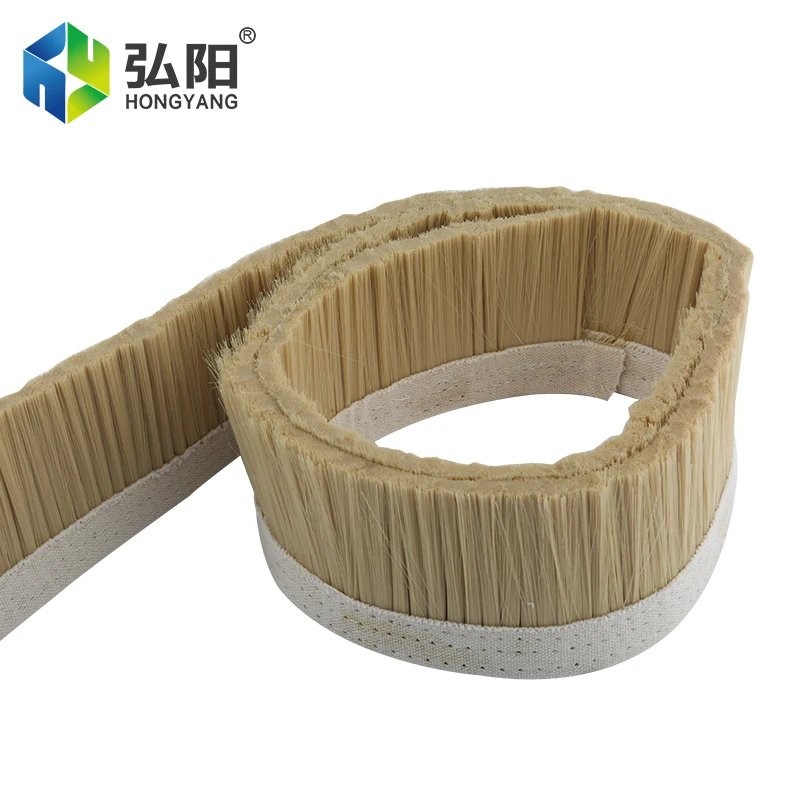 Nylon 70mm 100mm 1meter Per Piece Cnc Machine Milling Spindle Motor Vacuum Cleaner Engraving Dust Removal Cover Brush woodworking dust removal cover