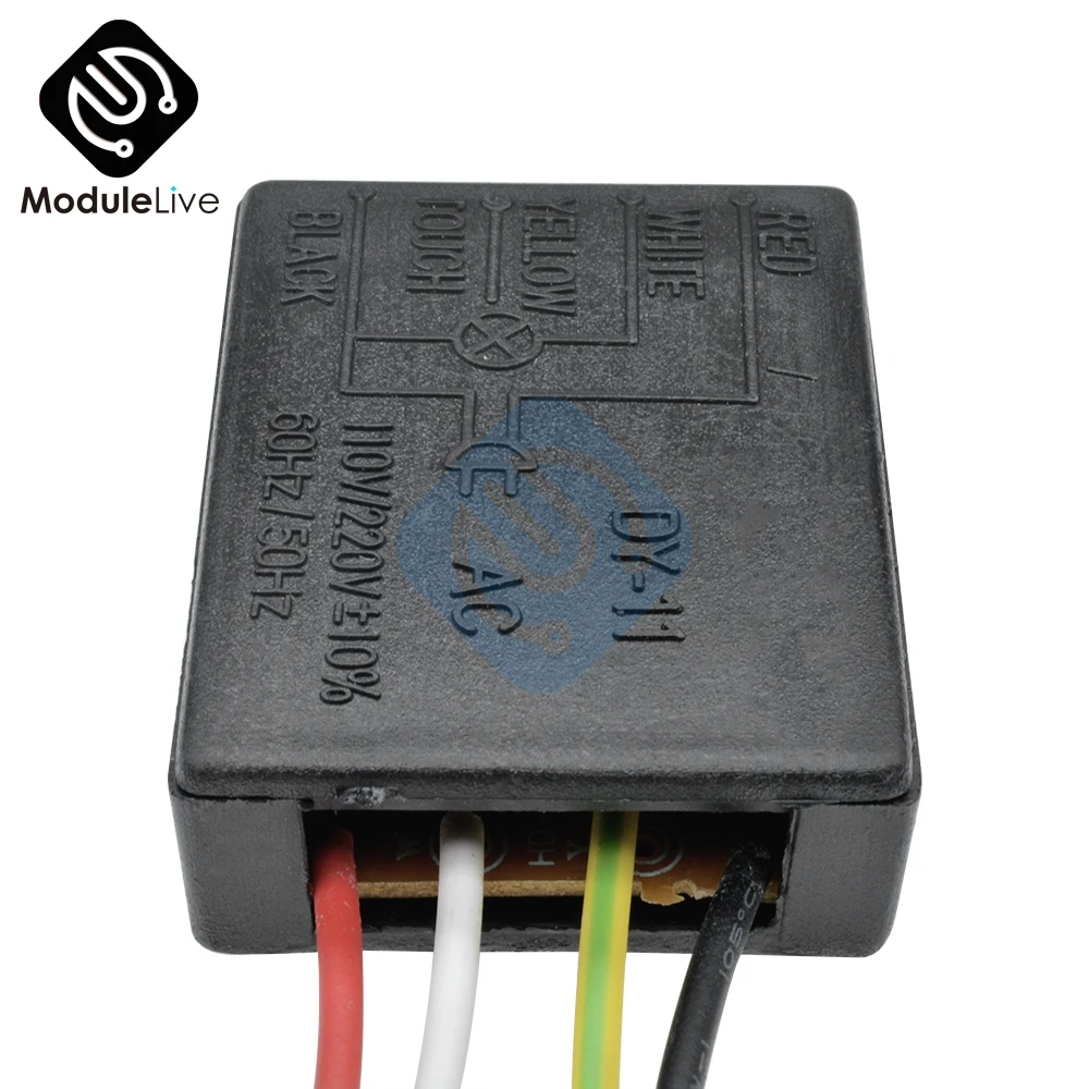 AC 110V 220V 1 способ 1 3 канала 1-CH 3-CH Сенсорное управления настольная световая часть вкл/выкл настольная световая часть сенсорный для переключателя лампы