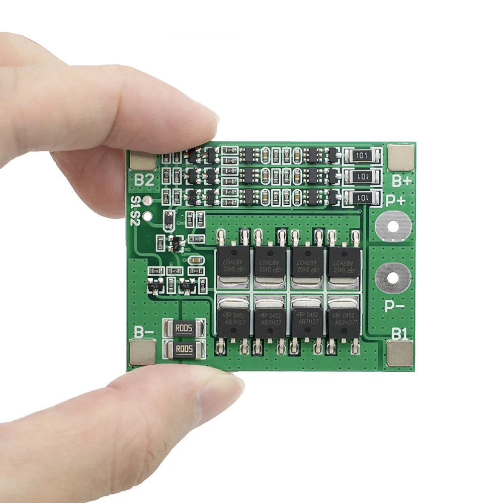 Оригинальная 3S 25A литий-ионная 18650 BMS PCM плата защиты батареи BMS PCM с балансом для литий-ионного Lipo батарейного блока модуль