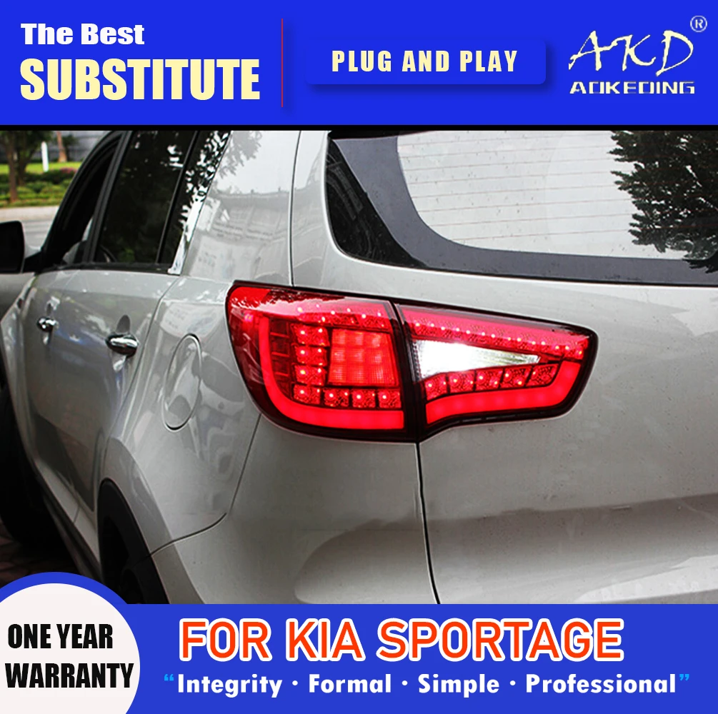 

AKD Head Lamp for Kia Sportage R LED Headlight 2012-2015 Headlights Sportage R DRL Turn Signal High Beam Angel Eye Projector