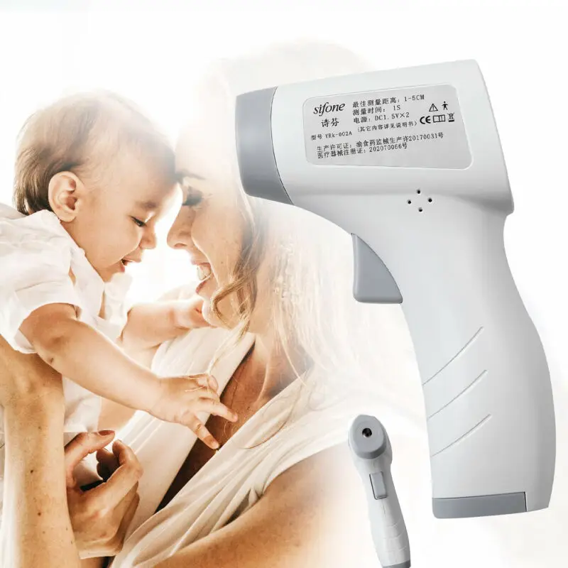 

Baby Forehead IR Thermometer Infrared Digital LCD Non-Contact Body Measurement Forehead Thermometers for Baby