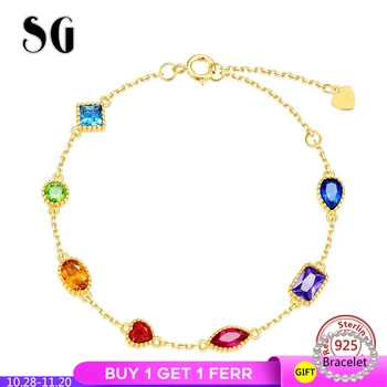 

Zircon Palace Bracelet 2020 Fashion Female Temperament Personality S925 Sterling Silver Jewelry for Mother Women Wholesale