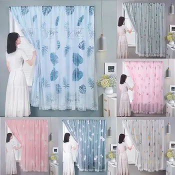 

No Drilling Velcro Shading Curtains Living Room Bedroom Nordic Style Home Decor Window Door Curtain Easy Install Drapes Blinds