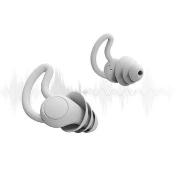 

Earplugs Anti-Noise Sleeping Dedicated Noise Reduction and Anti-Noise Hearing Protection Earplugs Reusable Silicone Ear Plugs