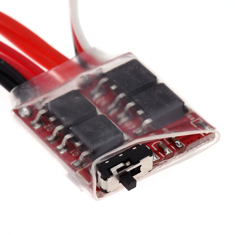 RC ESC 3,0 V-9,4 vbrass контроллер скорости двигателя 20A матовый регулятор скорости двигателя с переключаемым тормозом для RC автомобиля лодки танк