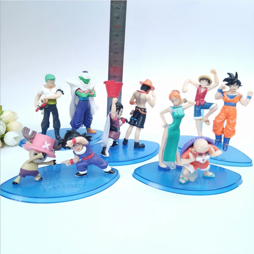 10 шт./компл. Лидер продаж Figuras Dragon Ball Одна деталь Мультфильм фигурки 10 см игрушки подарок украшения в стиле аниме