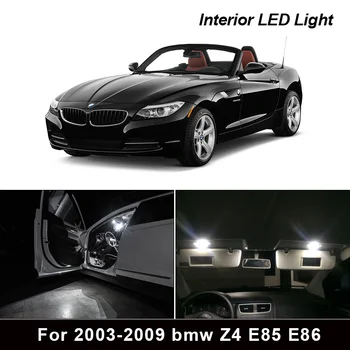 

14x LED light Interior reading Lamp Kit For 2003-2009 Bmw Z4 E85 E86 Dome Door Trunk Glove box light