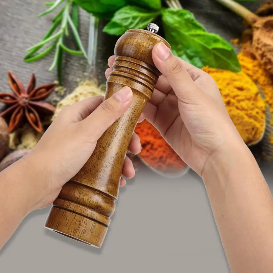 Large Multi-Purpose Manual Grinding Tool Pepper Grinder Spice Mill Kitchen Utensils Salt and Pepper Mills Tools